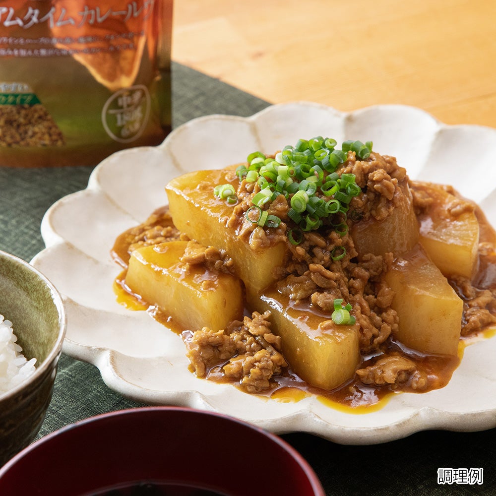 プレミアムタイム】カレールウ（カレールー） 中辛／6皿分 180g | ハチ