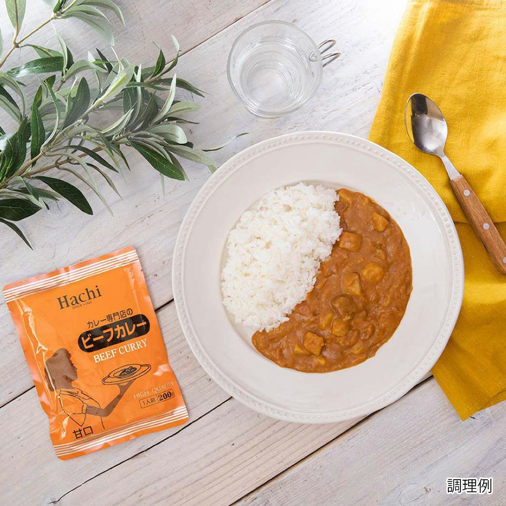 カレー専門店のビーフカレー 甘口／レトルトカレー 1人前 200g | ハチ