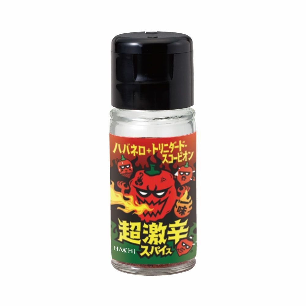 激辛スパイス】超激辛一味 ハバネロ入り／小瓶タイプ 11g | ハチ食品の