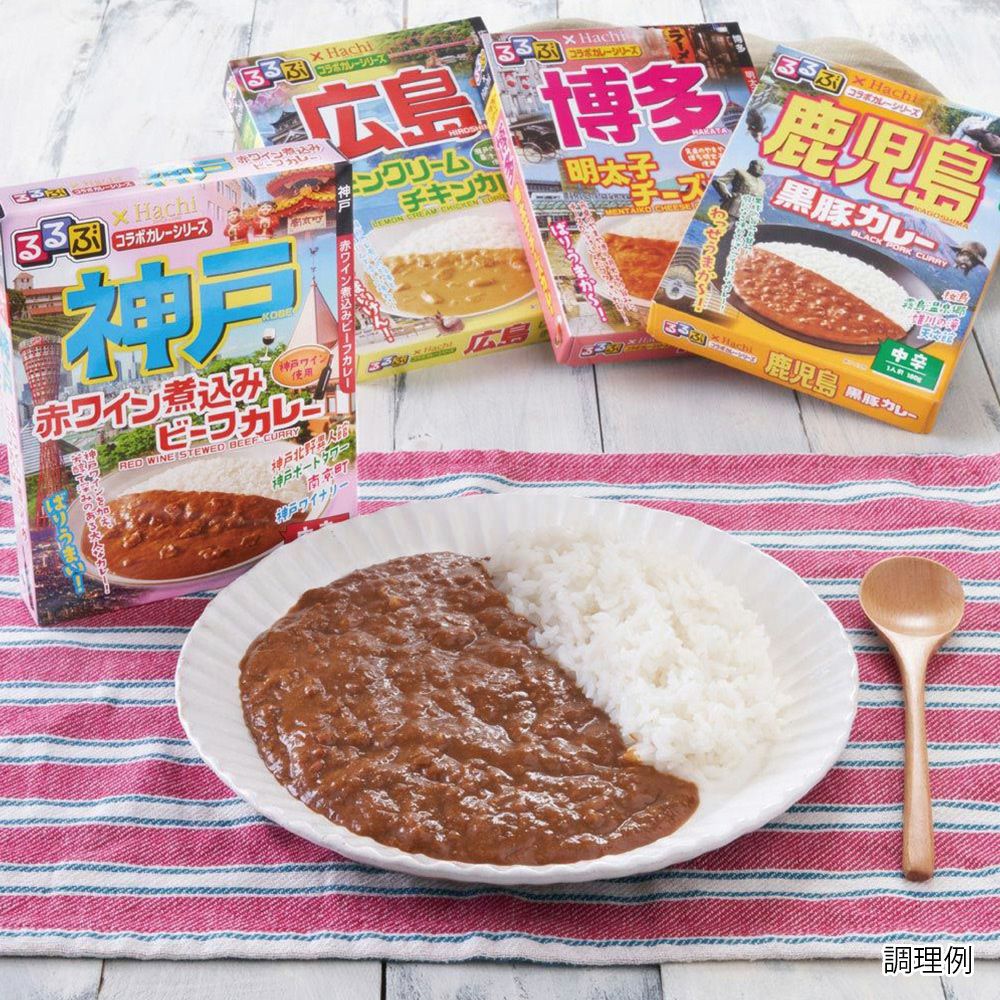 るるぶ×HACHIコラボシリーズお試しセットB（4品4個） | ハチ食品の通販