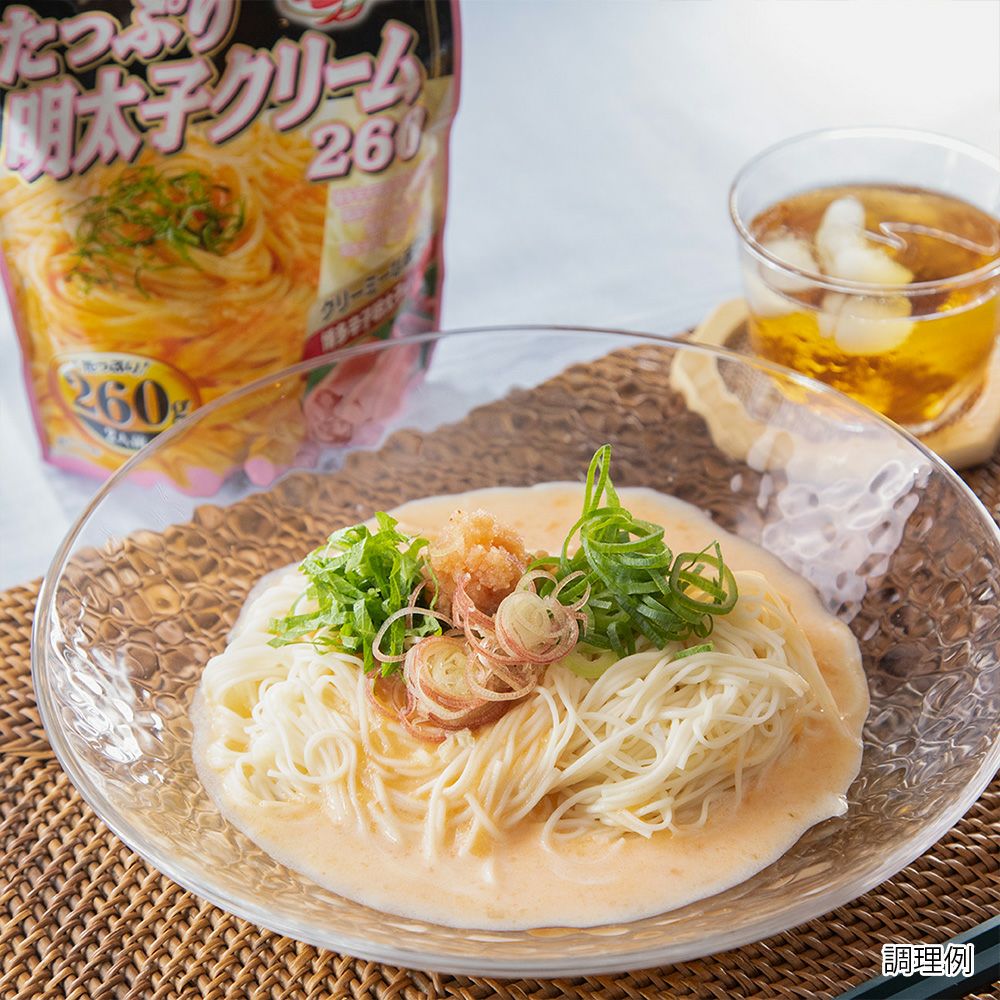 たっぷり明太子クリーム260／レトルトパスタソース 2人前 260g×10個