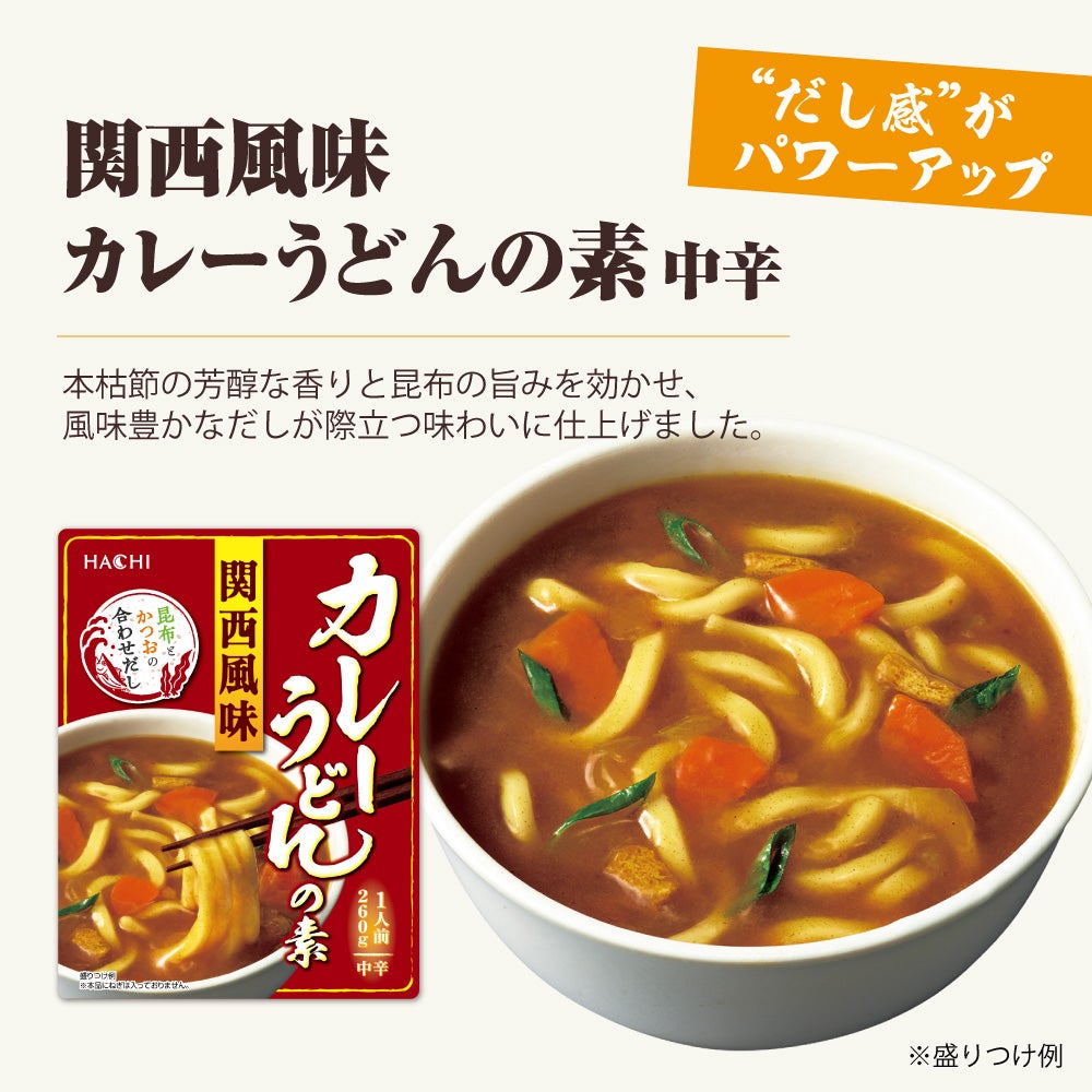 カレーうどんの素】関西風味 カレーうどんの素 中辛／レトルト 1人前
